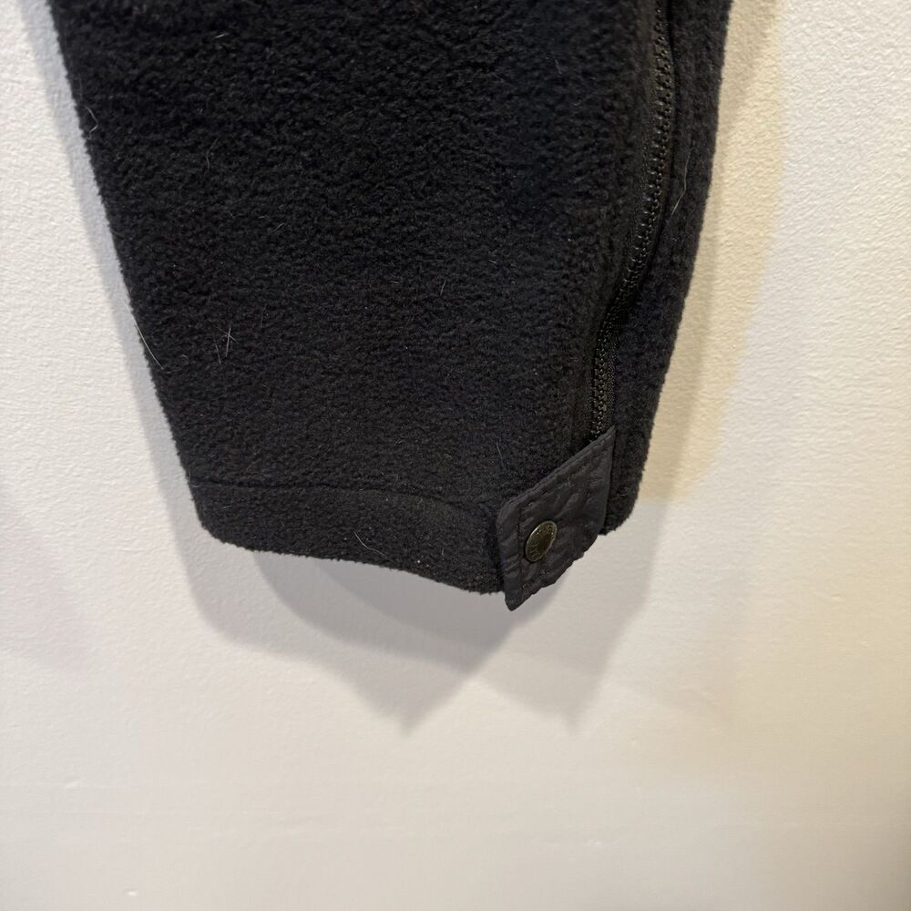 The North Face Denali Pants Full Zip Fleece Black Nylon Knee Gorpcore Mens Small - Picture 10 of 11